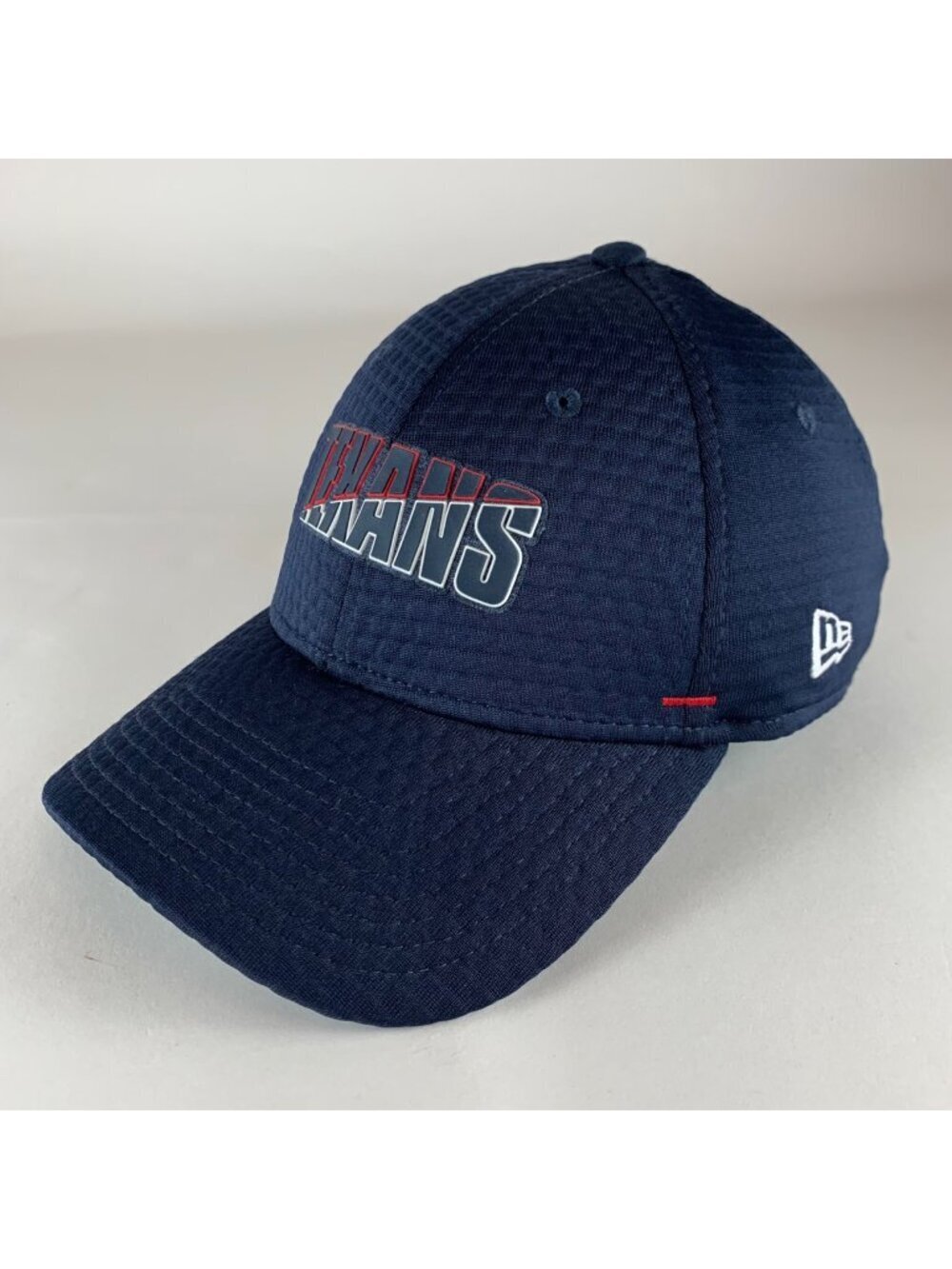 Houston Texans NFL Navy Blue New Era 39Thirty Stretch Fitted Hat Mens S/M